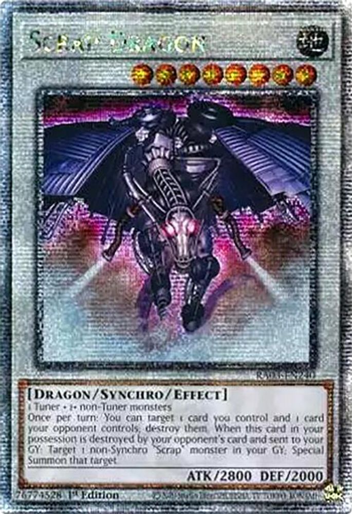 Scrap Dragon (Quarter Century Secret Rare) (RA03-EN240) - Quarter Century Secret Rare