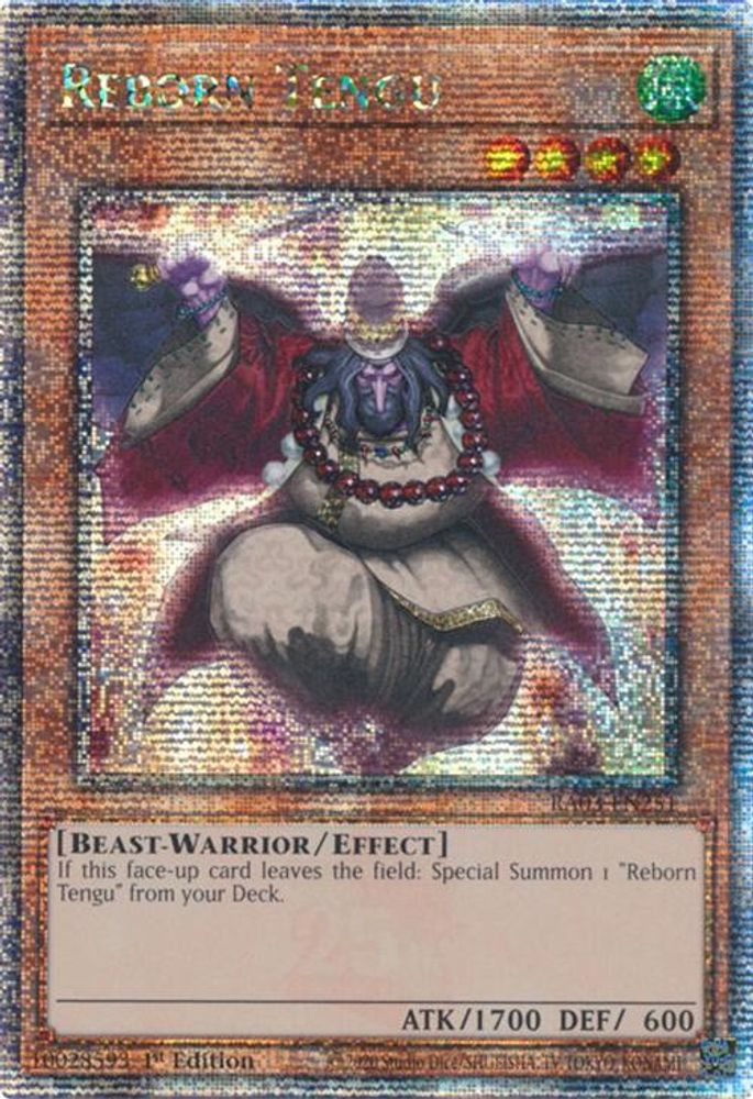 Reborn Tengu (Quarter Century Secret Rare) (RA03-EN251) - Quarter Century Secret Rare