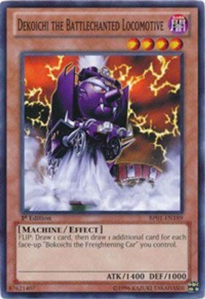 Dekoichi the Battlechanted Locomotive (BP01-EN189) - Common