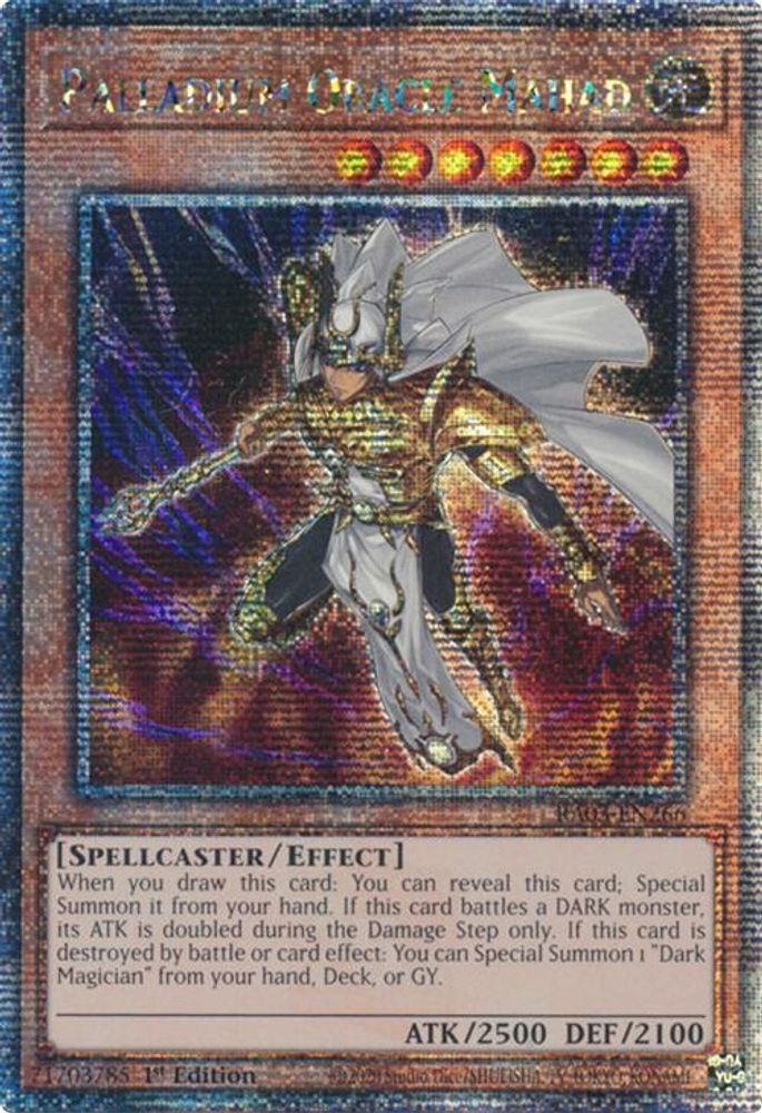 Palladium Oracle Mahad (Quarter Century Secret Rare) (RA03-EN266) - Quarter Century Secret Rare