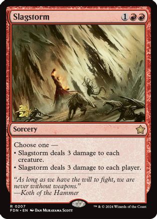 Slagstorm (PRE-207) - Prerelease Cards Foil