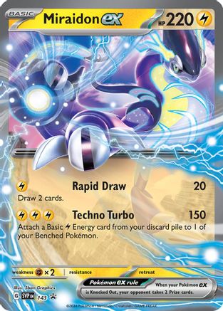 Miraidon ex 143  - Holofoil - Promo