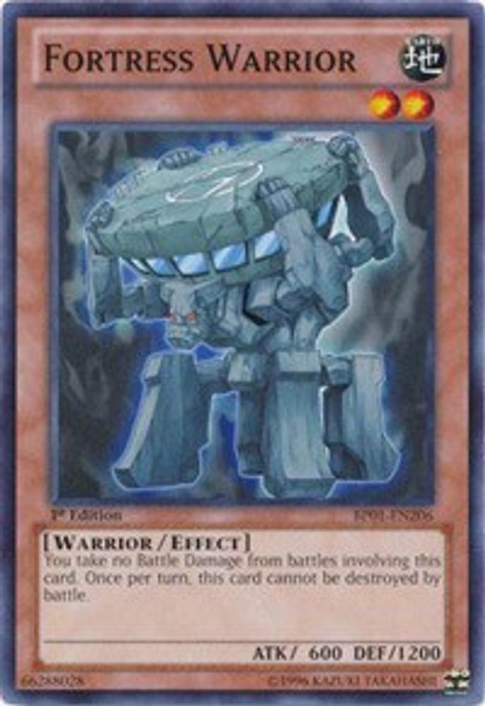 Fortress Warrior (BP01-EN206) - Common