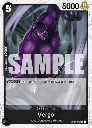 Vergo (Jolly Roger Foil) (OP03-079) - Uncommon