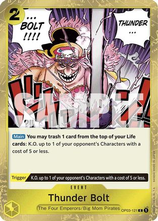 Thunder Bolt (Jolly Roger Foil) (OP03-121) - Common