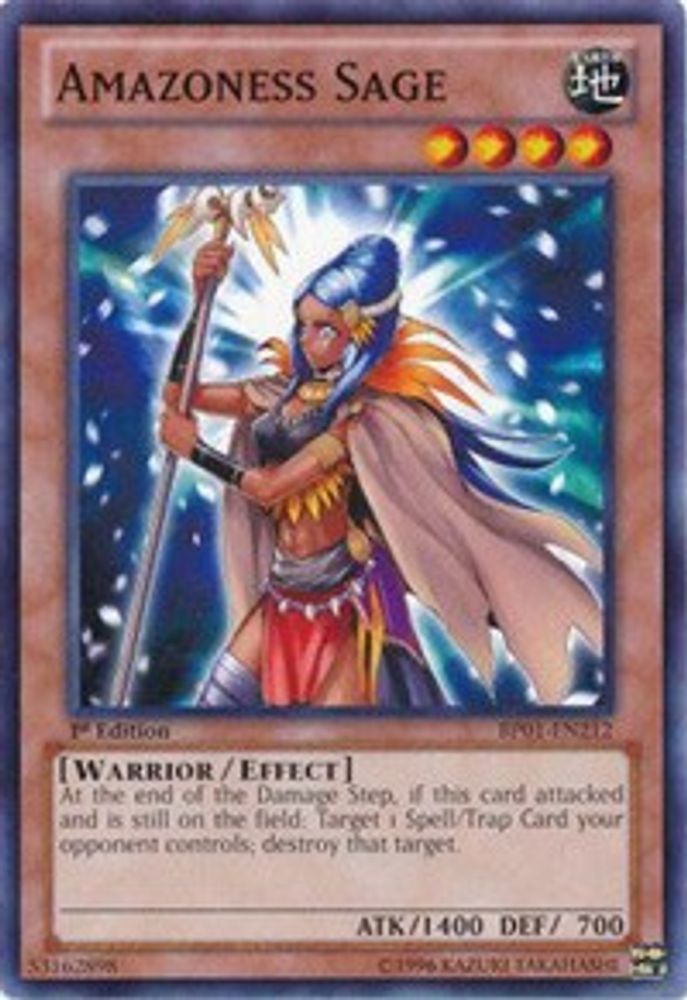 Amazoness Sage (BP01-EN212) - Common