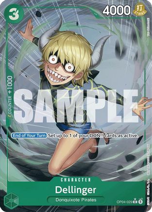Dellinger (Full Art) (OP04-029) - Common