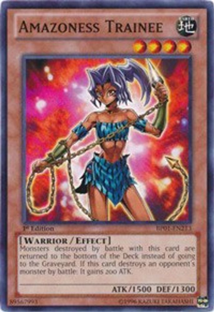 Stagiaire Amazoness [BP01-EN213] Commun 