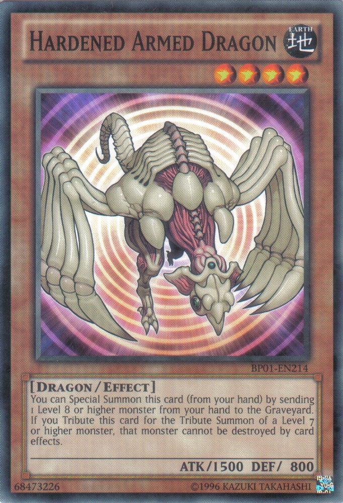 Hardened Armed Dragon (BP01-EN214) - Common