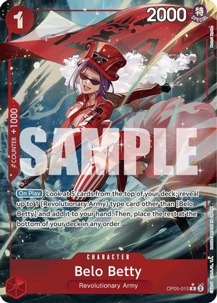Belo Betty (Full Art) (OP05-015) - Rare