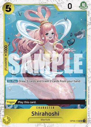 Shirahoshi (OP03-116) (Jolly Roger Foil) (OP03-116) - Uncommon