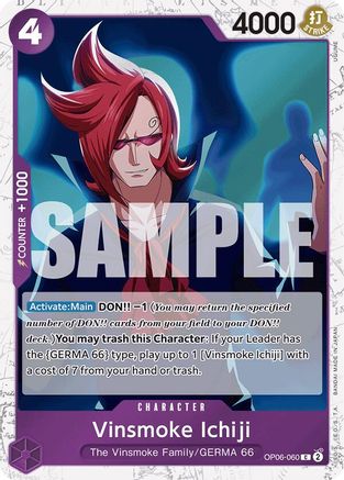 Vinsmoke Ichiji (OP06-060) (Jolly Roger Foil) (OP06-060) - Common