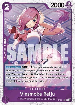 Vinsmoke Reiju (OP06-068) (Jolly Roger Foil) (OP06-068) - Common