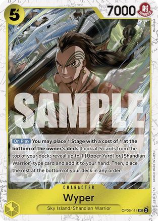 Wyper (Jolly Roger Foil) (OP06-114) - Uncommon