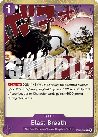 Blast Breath (Jolly Roger Foil) (ST04-016) - Common