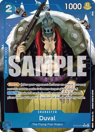 Duval (Full Art) (ST12-014) - Common