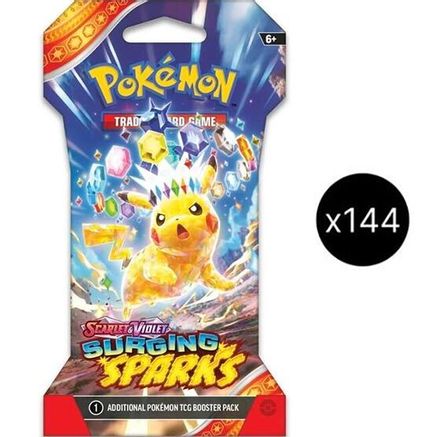 Surging Sparks Sleeved Booster Pack Case  - null