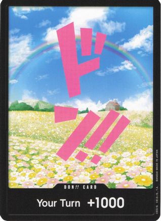DON!! Card (Rebecca) - DON!!