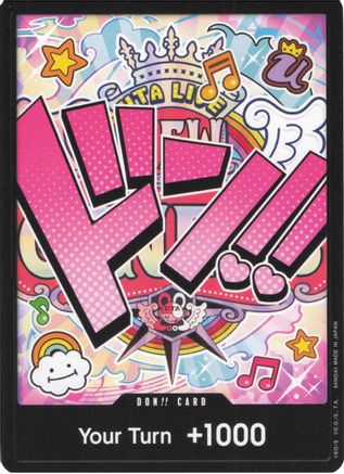 DON!! Card (Uta) - DON!!