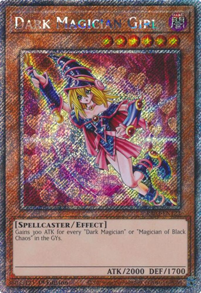 Dark Magician Girl (Platinum Secret Rare) (C) (RA03-EN123) - Platinum Secret Rare