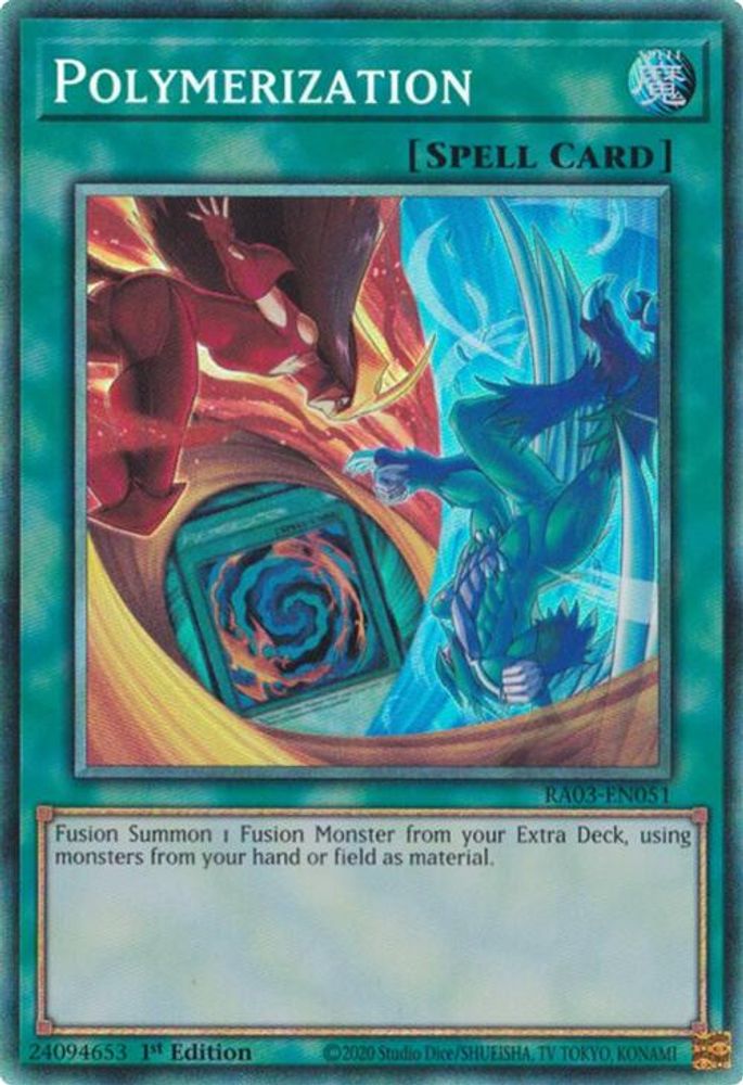 Polymerization (B) (HERO Art) (PCR) (RA03-EN051) - Prismatic Collector's Rare
