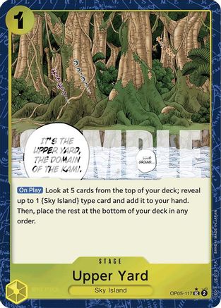 Upper Yard (Textured Foil) (OP05-117) - Uncommon