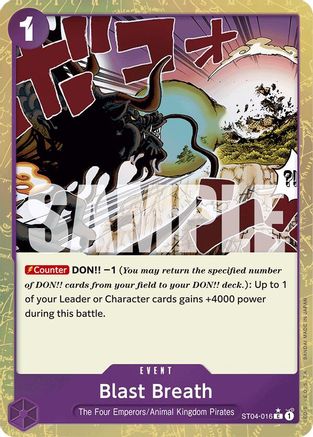 Blast Breath (Textured Foil) (ST04-016) - Common