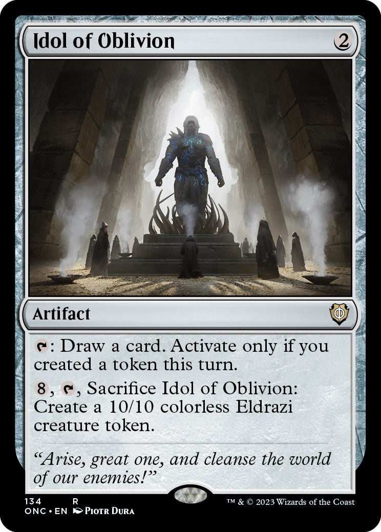 Idol of Oblivion (ONC-134) - Phyrexia: All Will Be One Commander