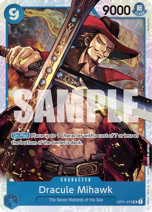 Dracule Mihawk (OP01-070) (Reprint) (OP01-070) - Super Rare