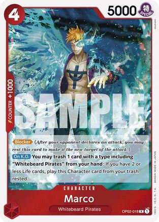 Marco (Reprint) (OP02-018) - Rare