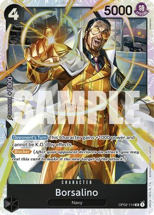 Borsalino (Reprint) (OP02-114) - Super Rare