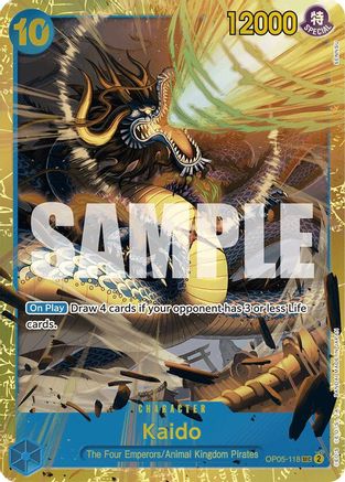 Kaido (OP05-118) (Reprint) (OP05-118) - Secret Rare