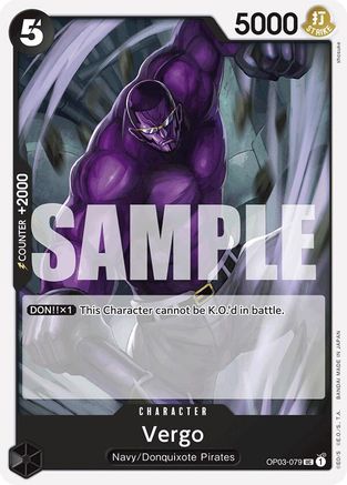 Vergo (Reprint) (OP03-079) - Uncommon