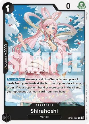 Shirahoshi (OP05-082) (Reprint) (OP05-082) - Rare