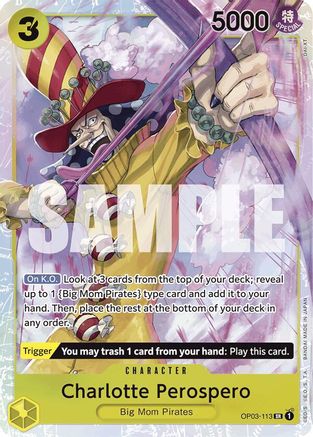 Charlotte Perospero (Reprint) (OP03-113) - Super Rare