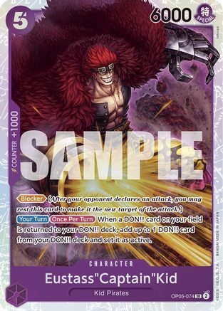 Eustass"Captain"Kid (Reprint) (OP05-074) - Super Rare
