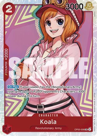 Koala (Reprint) (OP05-006) - Super Rare
