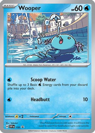 Wooper 155  - Holofoil - Promo