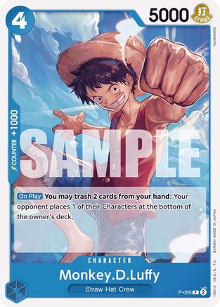 Monkey.D.Luffy (P-055) (Reprint) (P-055) - Promo