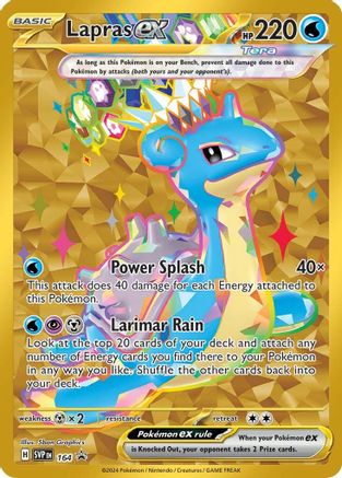 Lapras ex 164  - Holofoil - Promo