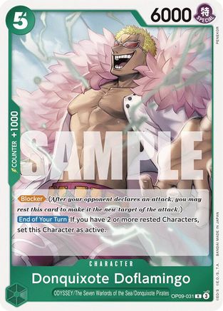 Donquixote Doflamingo (OP09-031) - Rare