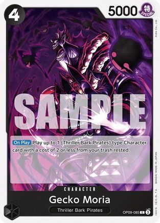 Gecko Moria (OP09-085) - Common