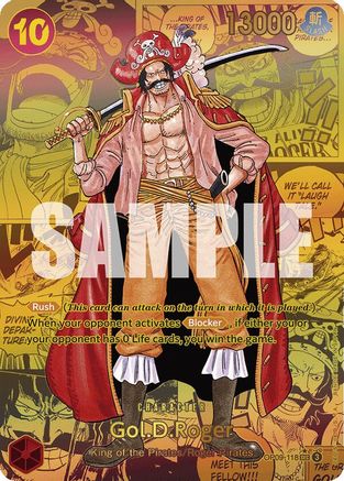 Gol.D.Roger (Manga) (OP09-118) - Secret Rare