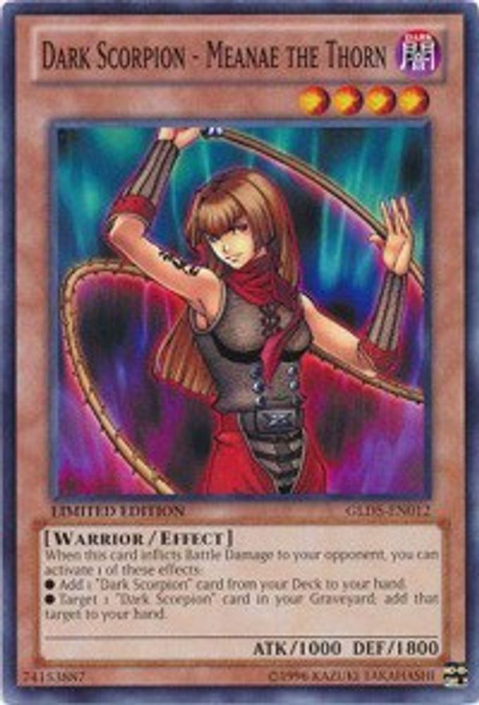 Dark Scorpion - Meanae the Thorn (GLD5-EN012) - Common