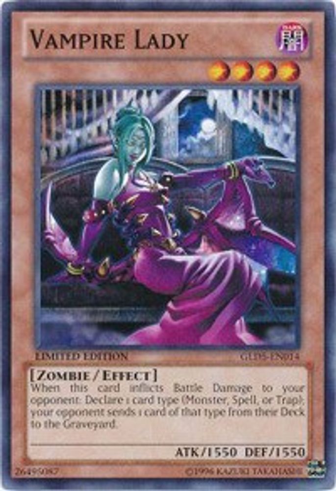 Dame vampire [GLD5-EN014] Commune 