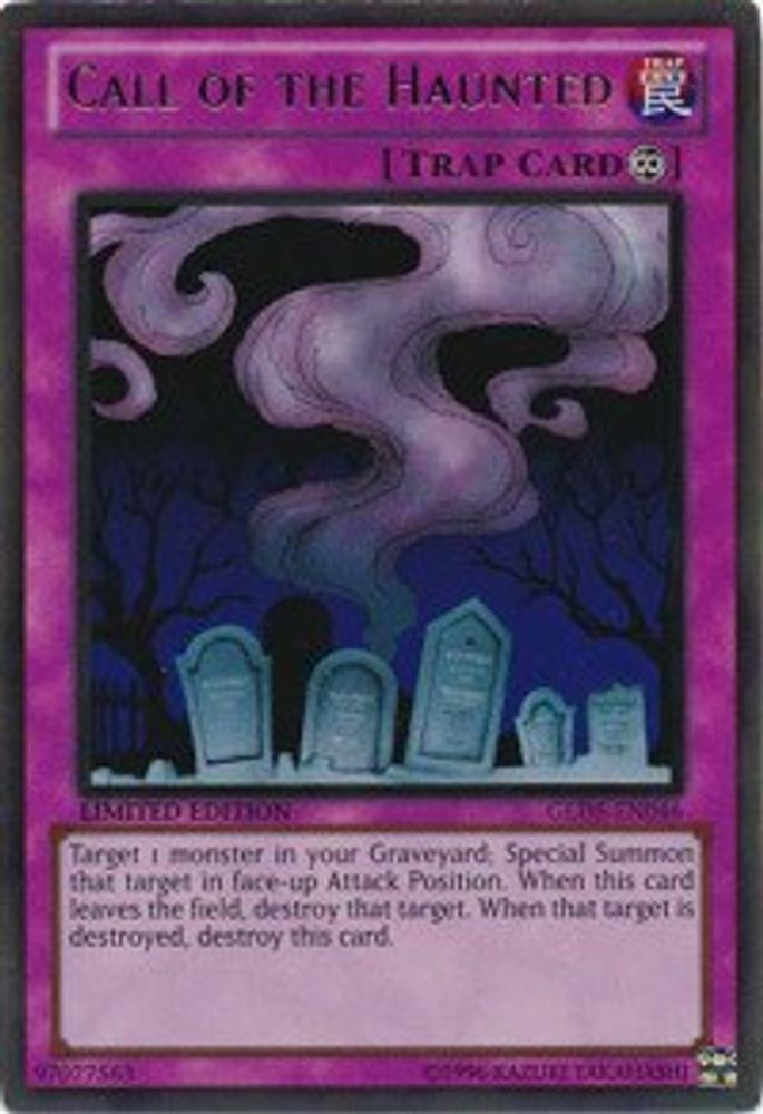 Appel du hanté [GLD5-EN046] Or Rare 