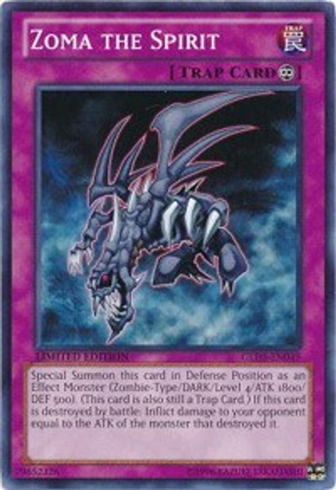 Zoma the Spirit (GLD5-EN049) - Common