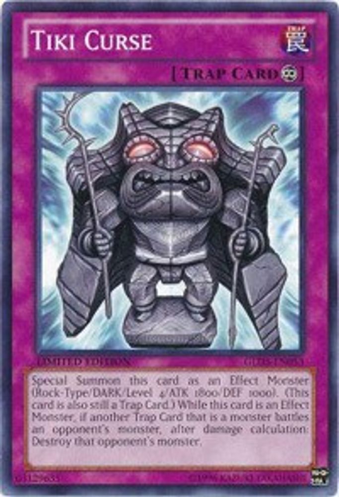 Tiki Curse (GLD5-EN053) - Common