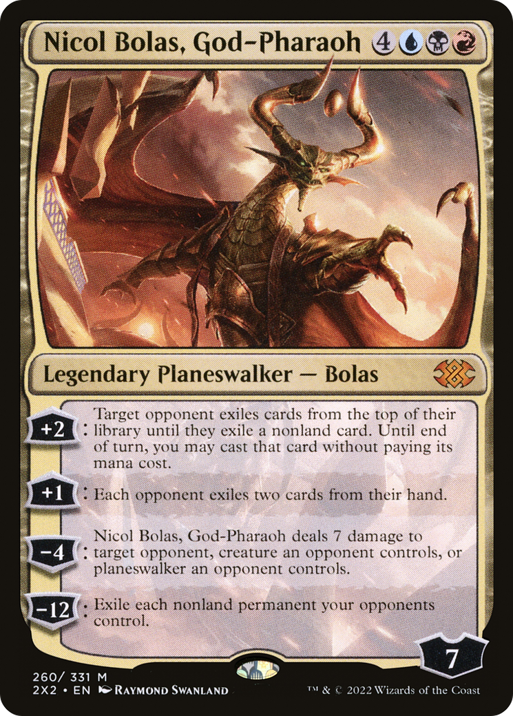 Nicol Bolas, Dieu-Pharaon [Double Masters 2022] 