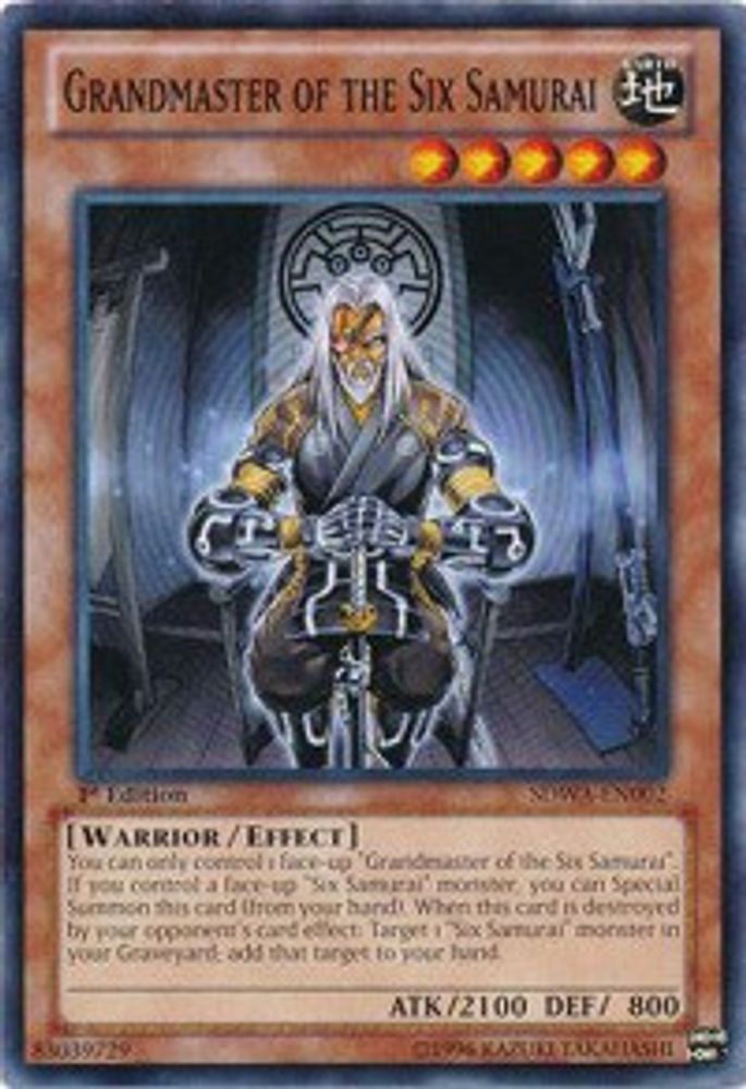 Grandmaster of the Six Samurai (SDWA-EN002) - Common